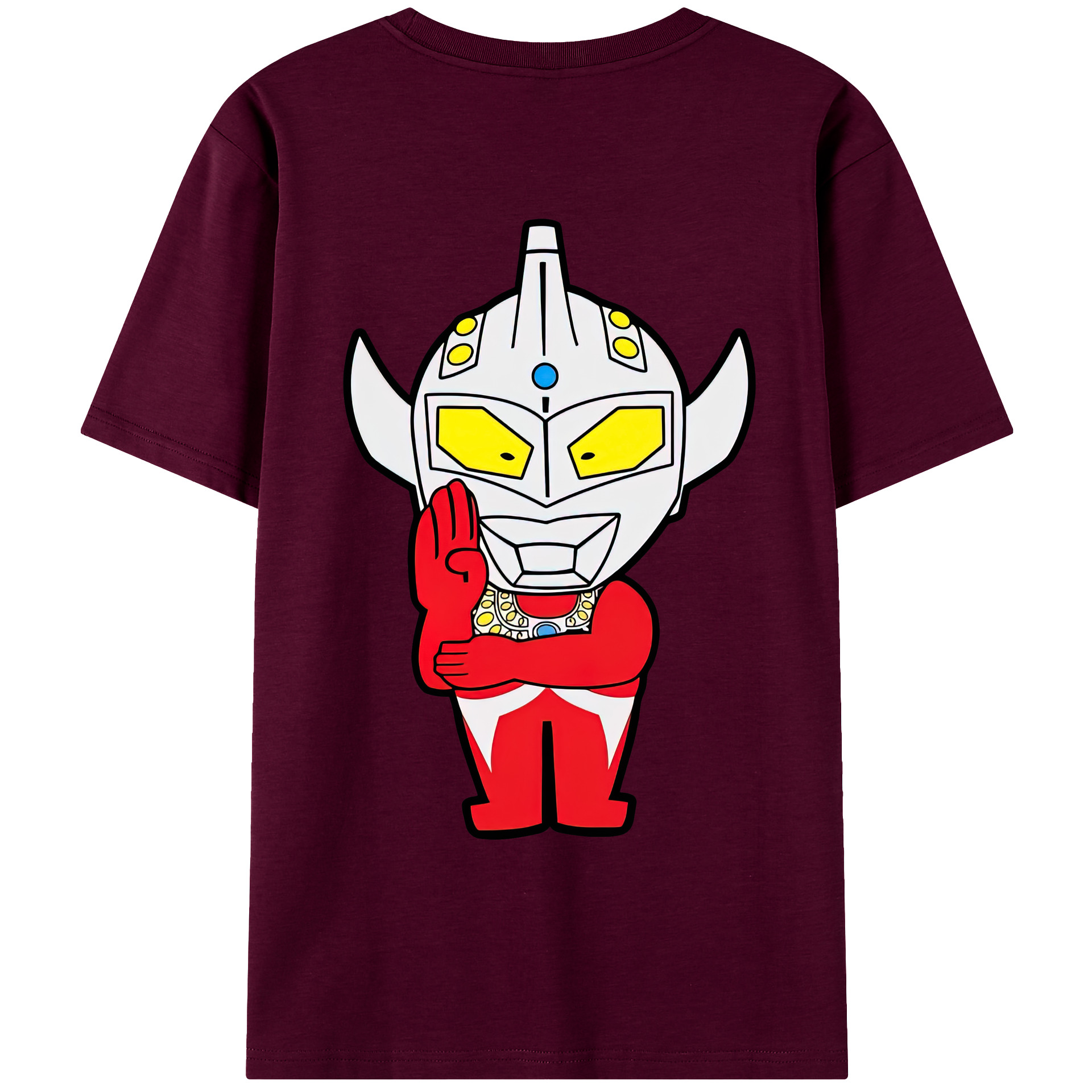 （画像用） ウルトラマン Ultraman レディース半袖Tシャツ(バックプリント)